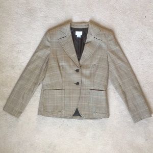 Brown plaid Blazer